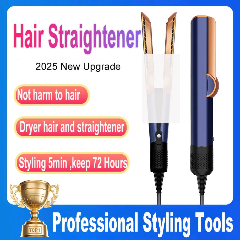 2 IN 1 Professional Hair Straightener & Dryer